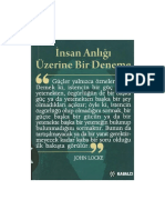 Insan Anlığı Üzerine Bir Deneme-Kabalcı PDF