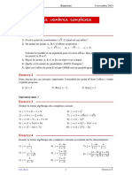 09 Exos Nombres Complexes PDF