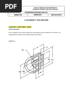 2D CAD Drawing Exercises Collection | PDF