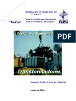 Apostila Manutencao e Operacao de Transformadores Jul 00 PDF
