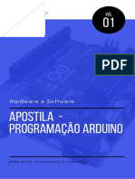 Apostila - Programação Arduino: Dprojetos Automação E Controle