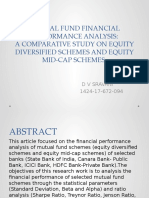 Mutual Fund Financial Performance Analysis:a Comparative Study On Equity Diversified Schemes and Equity Mid-Cap Schemes