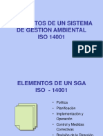 Elementos de Un Sistema de Gestion Ambiental