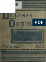 Dickens's Dictionary of Oxford & Cambridge, 1885