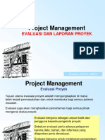 Pertemuan Ke-10 (Pengontrolan Proyek Dengan Pertemuan, Tinjauan Dan Laporan)