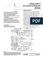 Multiphase Imvp-Iv Core Controller For Mobile Cpus Adp3205A: Features General Description