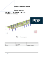 Note de Calcul Pour Abri SETIF FINI