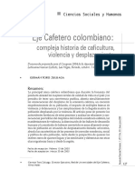 Compleja Historia de Caficultura, Violencia y Desplazamiento