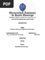 Probreza Extrema en Republica Dominicana Lucia Almanza