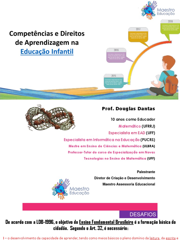 Competências da BNCC na Educação Infantil | PDF | Pré-escola | Aprendizado