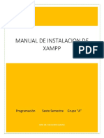 Manual de Instalación de XAMPP