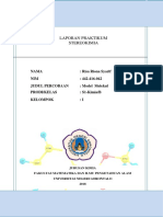 Percobaan 2 (Model Molekul)