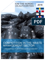 Nordic Report 2016 Waste Management Sector