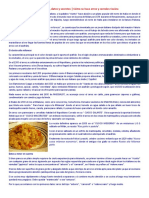 Risotto. Historia y Datos de Interes