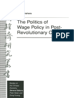 AKIO TAKAHARA (1992) - The Politics of Wage Policy in Post-Revolutionary China (UK)
