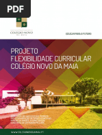 Projeto de Flexibilidade Curricular Do Colegio Novo Da Maia 2