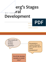 Kohlberg's Stages of Moral Development: Martina Ferrando Camila Terra Camila Saibene