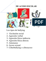 Tipos de Acoso Escolar