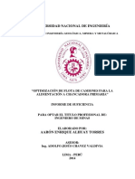 Optimización de flota de camiones para alimentación de chancadora primaria