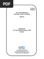 MAPC 2nd Year Assignments 2018-19 123456