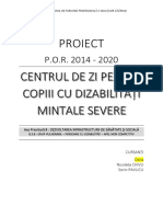 Centrul de Zi Pentru Copiii Cu Dizabilitati Mintalke Severe