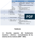 Calendario Actividades 