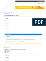 8 - Números Complejos PDV Full Ejercicios (Respuestas