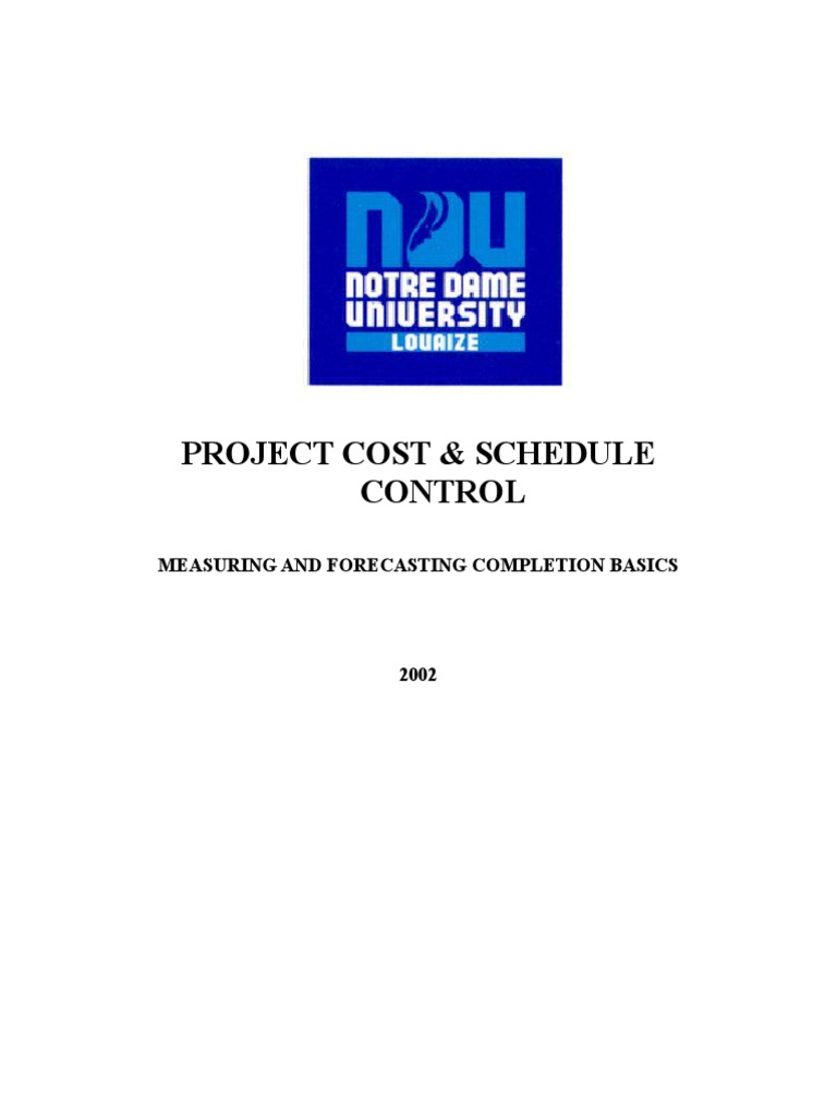 Project Cost Control Jul 02 | PDF | Project Management | Engineering