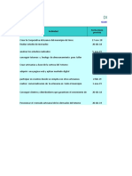 Plantilla Diagrama de Gantt