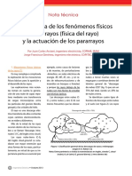 Ie281 Arcioni Breve Reseña de Los Fenomenos Fisicos de Los Rayos