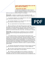 Bitacora de Obra: Lo Considerado en El Nuevo Reglamento de La Ley de Obras Publicas Sobre La