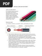 Tipos de Cableado Eléctrico