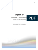 English 2A: Assessment 1-Professional Task