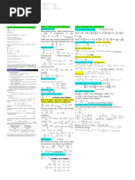 Cheat Sheet Modelling 1718