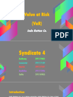 Syndicate 4 - Value at Risk