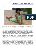 Yoga para Niños Selva PDF