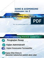 C D Good Dispensing Practice (II)