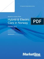 Hybrid & Electric Cars in Norway: October 2016