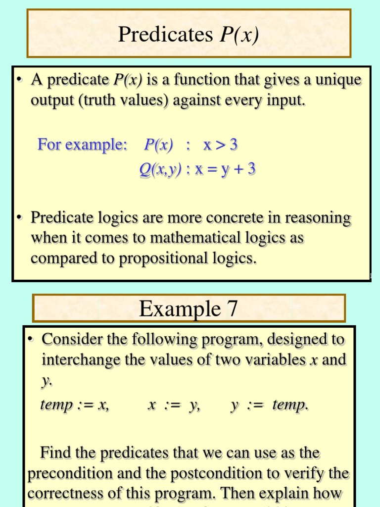 Understanding Predicates and Quantifiers | PDF | Metalogic | Deductive ...