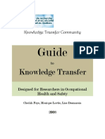 Knowledge Transfer Occupational Health