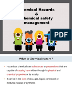 Chemical Hazards & Chemical Safety Management