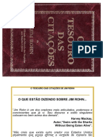 Jim Rohn O Tesouro Das Citacoes de Jim Rohn PDF