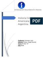 Historia Colonial Americana y Argentina