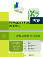 Fórmulas y Funciones de Excel