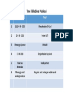 Time Table