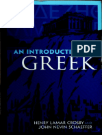 An Introduction To Greek 1st Part