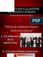 Introducción A La Gestión Del Talento Humano