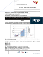 2.º TESTE - 11ºano