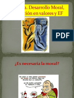 2-Desarrollo Moral, Educacion en Valores y EF