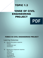 Civil Engineering Project Force Responses
